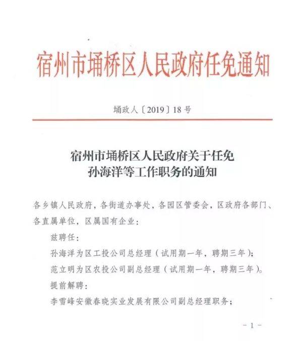 埇桥区科技局人事任命，科技创新迈入新纪元