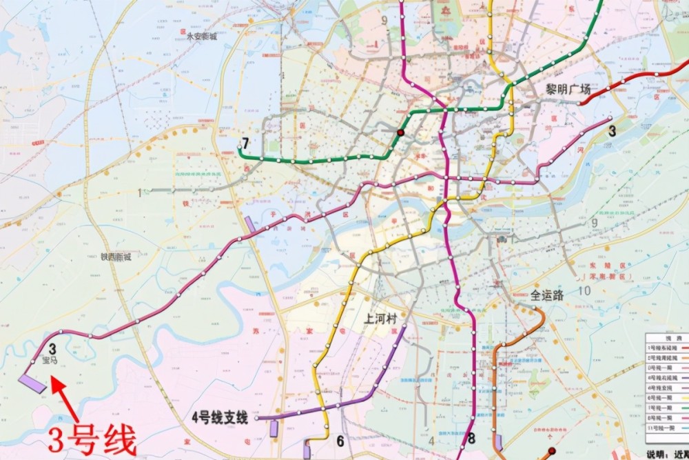 沈阳地铁3号线最新线路图，城市交通枢纽的新篇章