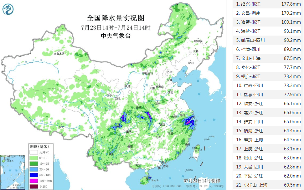 气候变化揭示，最新降水量分布图揭示的影响与趋势