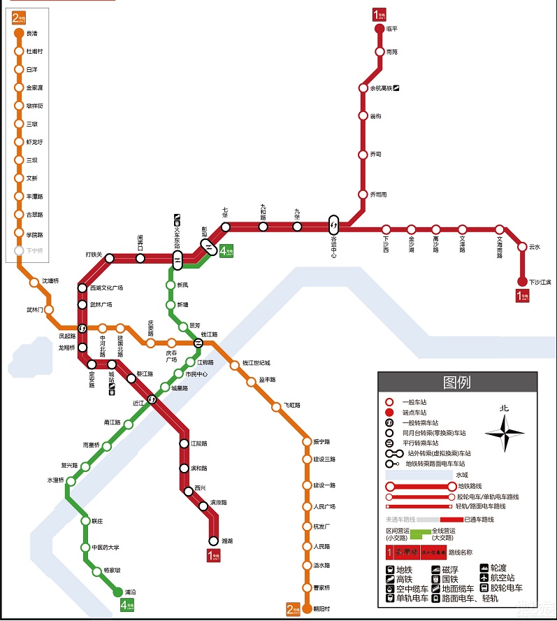 杭州地铁线路图最新版概览