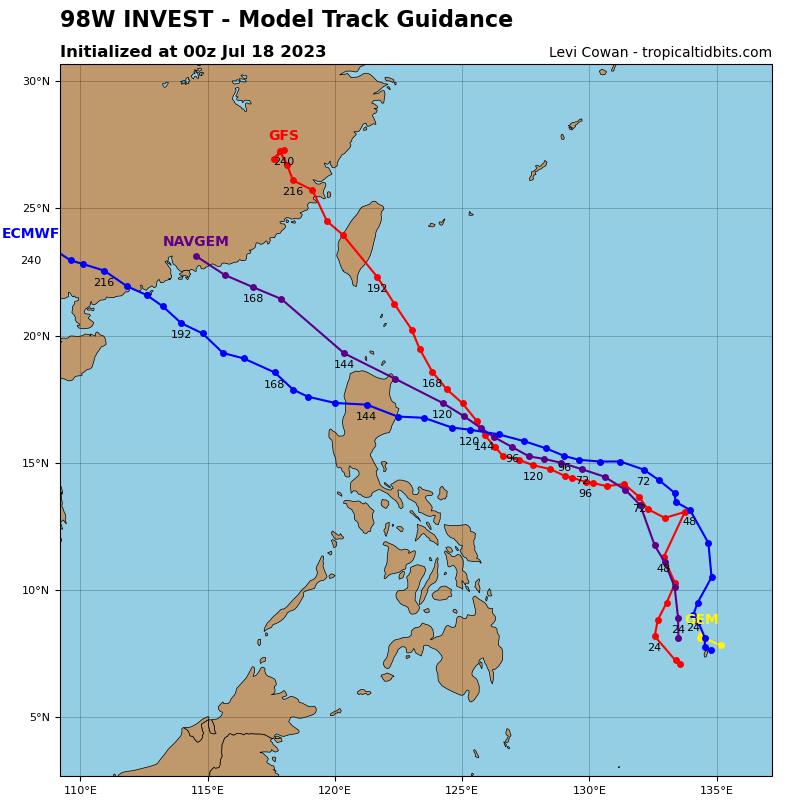 台风实时路径更新报告，最新动态一网打尽