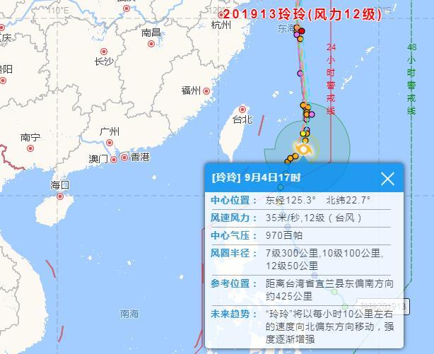 综合报道，最新关于台风梅花（暂定名）的最新消息